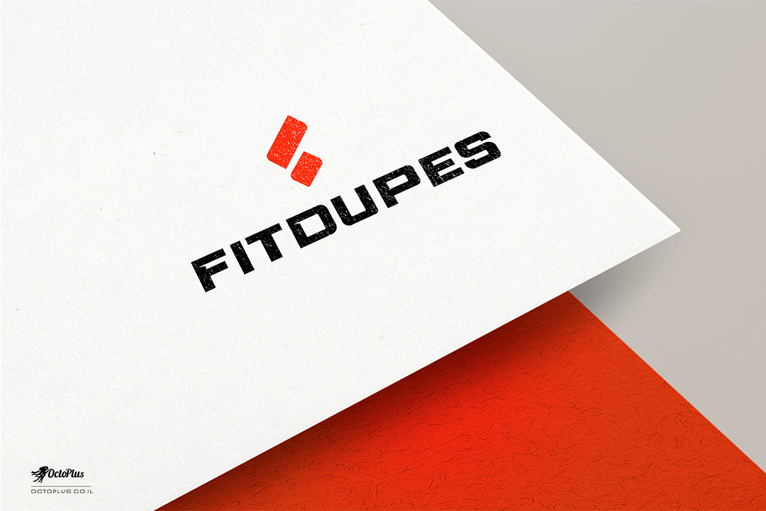 עיצוב לוגו - FitDupes