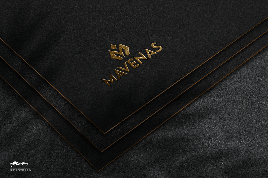 עיצוב לוגו - Mavenas