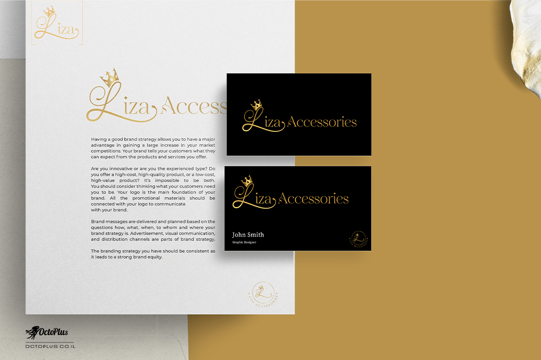 עיצוב לוגו - Liza Accessories