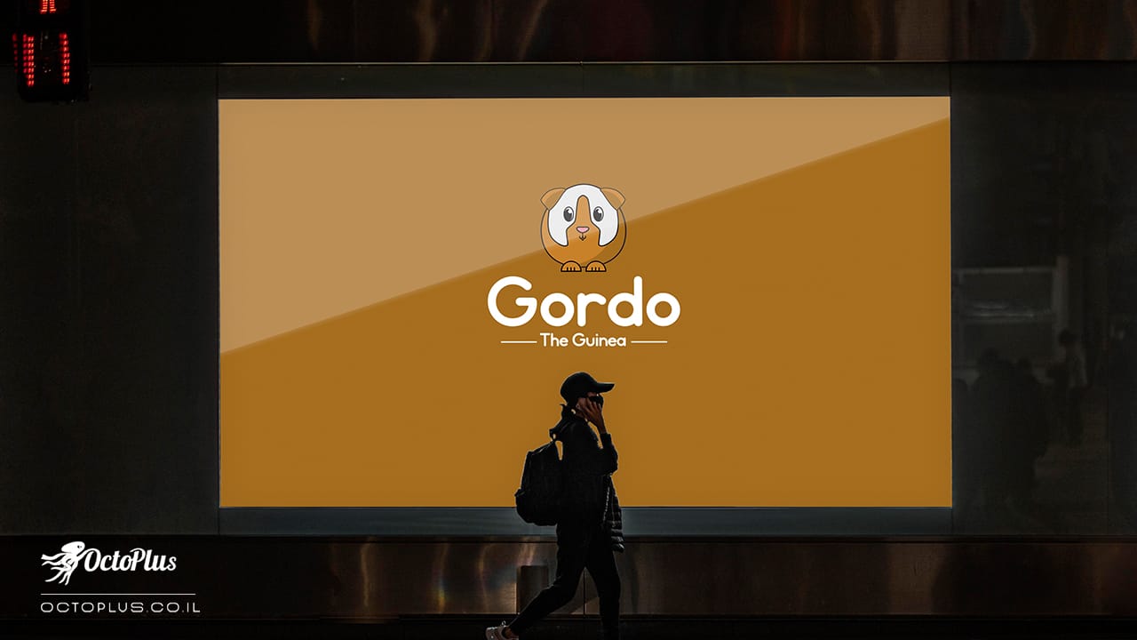 עיצוב לוגו - Gordo The Guinea