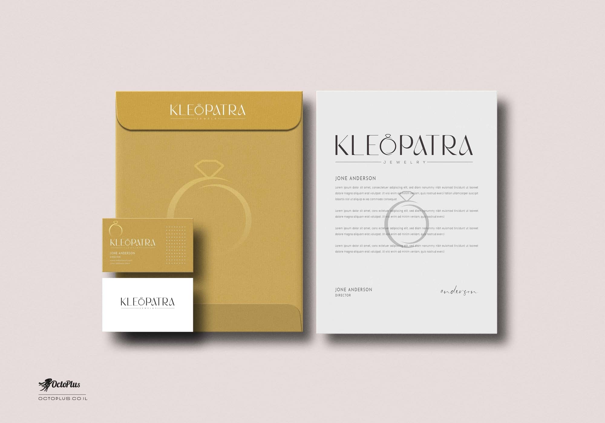 עיצוב לוגו - Kleopatra