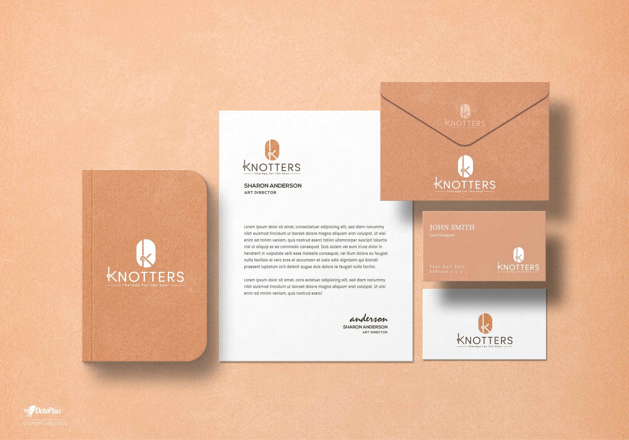 עיצוב לוגו - Knotters