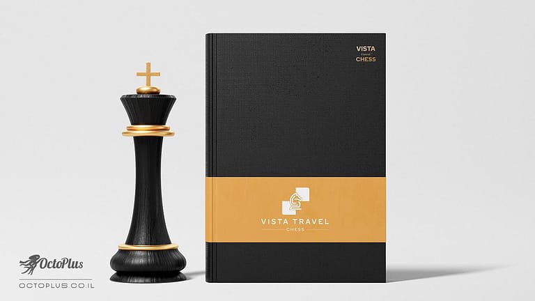 עיצוב לוגו - Chess Vista Travel