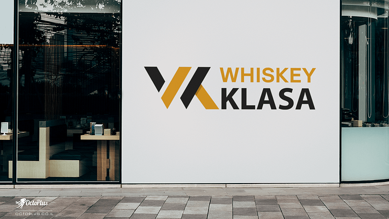 עיצוב לוגו - Whiskey Klasa