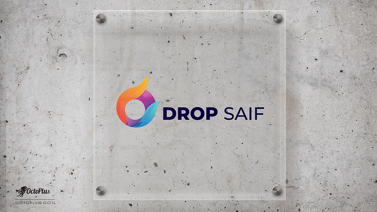 עיצוב לוגו - DropSaif