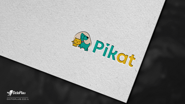 עיצוב לוגו - Pikat