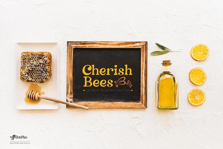עיצוב לוגו - Cherish Bee