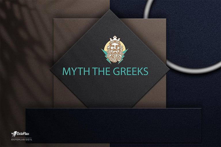 עיצוב לוגו - Myth the Greeks