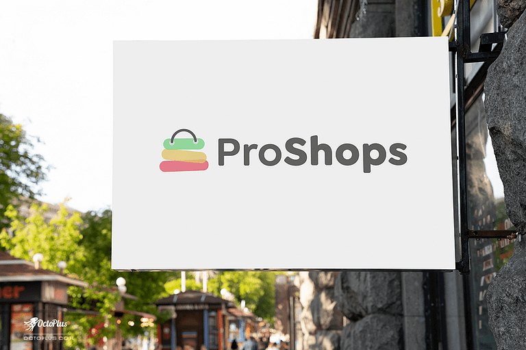 עיצוב לוגו - Proshops