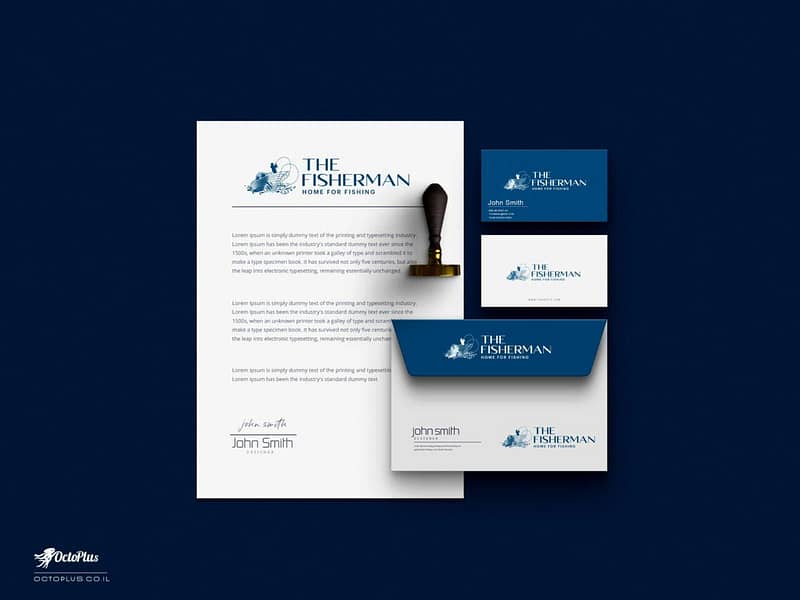 עיצוב לוגו - The Fisherman