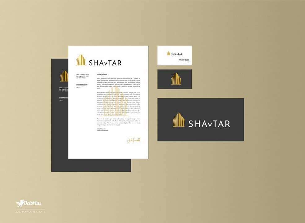 עיצוב לוגו - Shavtar